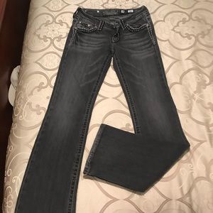 Black miss me jeans! Size 28 L boot cut.